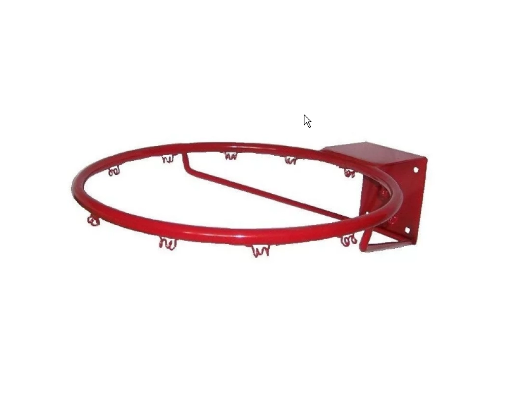 Кольцо баскетбольное №7, d450мм, стандарт, (пруток 16мм), без сетки Hurricane