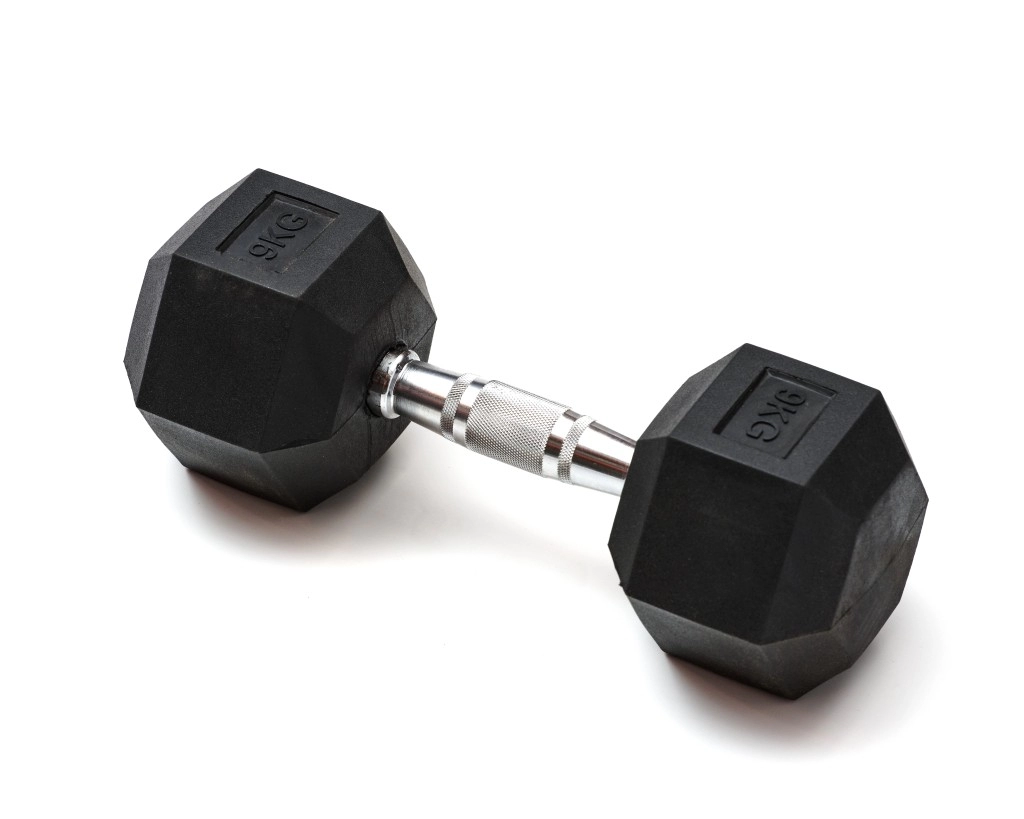 Гантель гексагональная 9 кг Hurricane