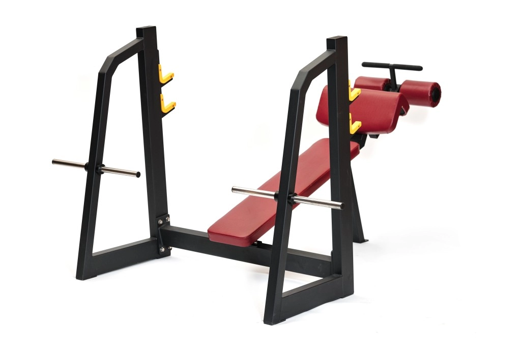 Скамья для жима с отрицательным наклоном Hurricane 006
