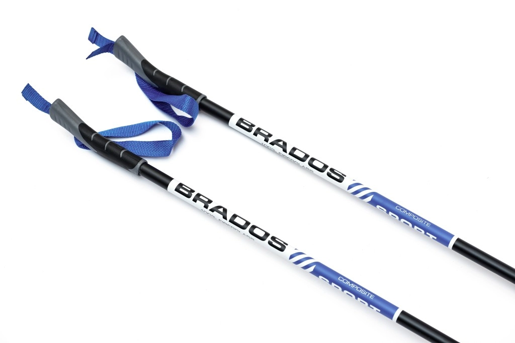 Палки лыжные STC 100% стекловолокно 145 см