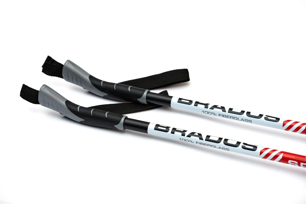 Палки лыжные STC 100% стекловолокно 145 см