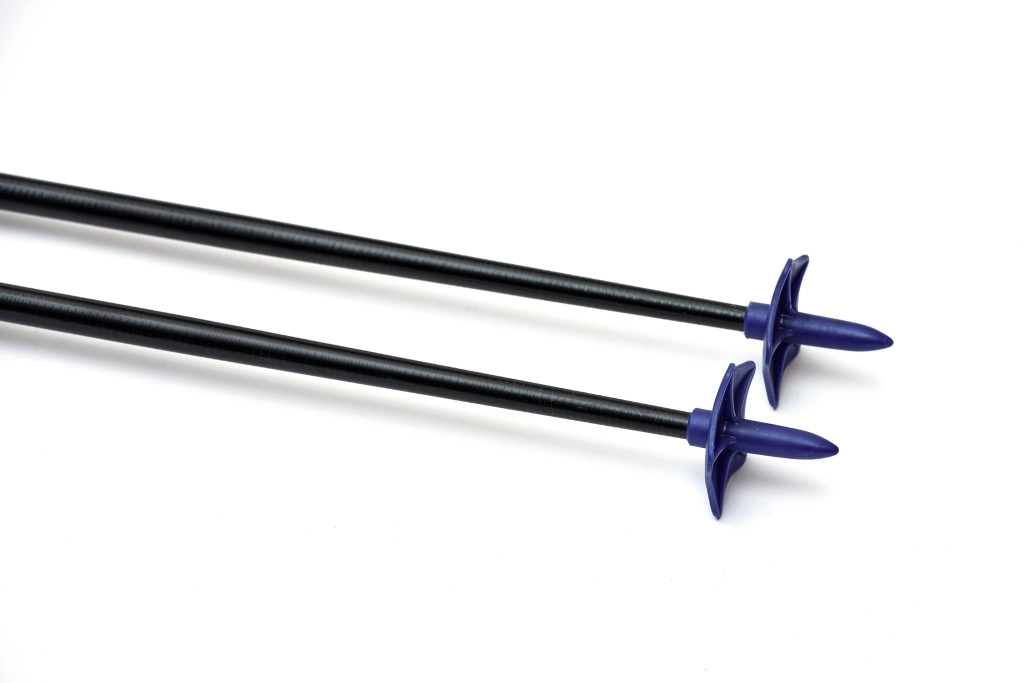 Палки лыжные STC 100% стекловолокно 175 см