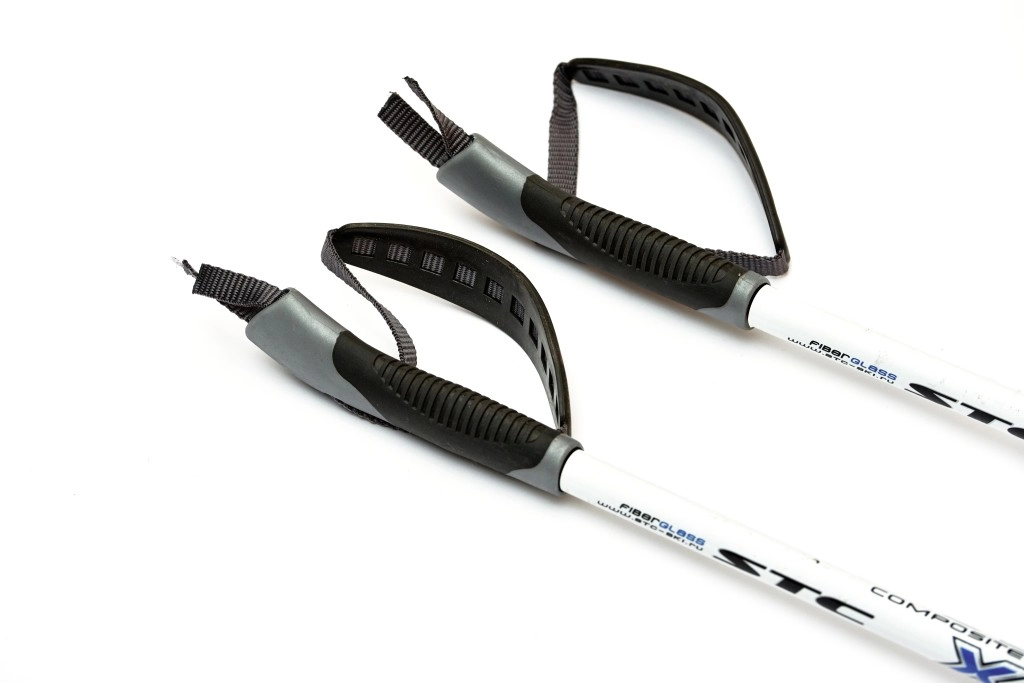 Палки лыжные STC 100% стекловолокно 175 см