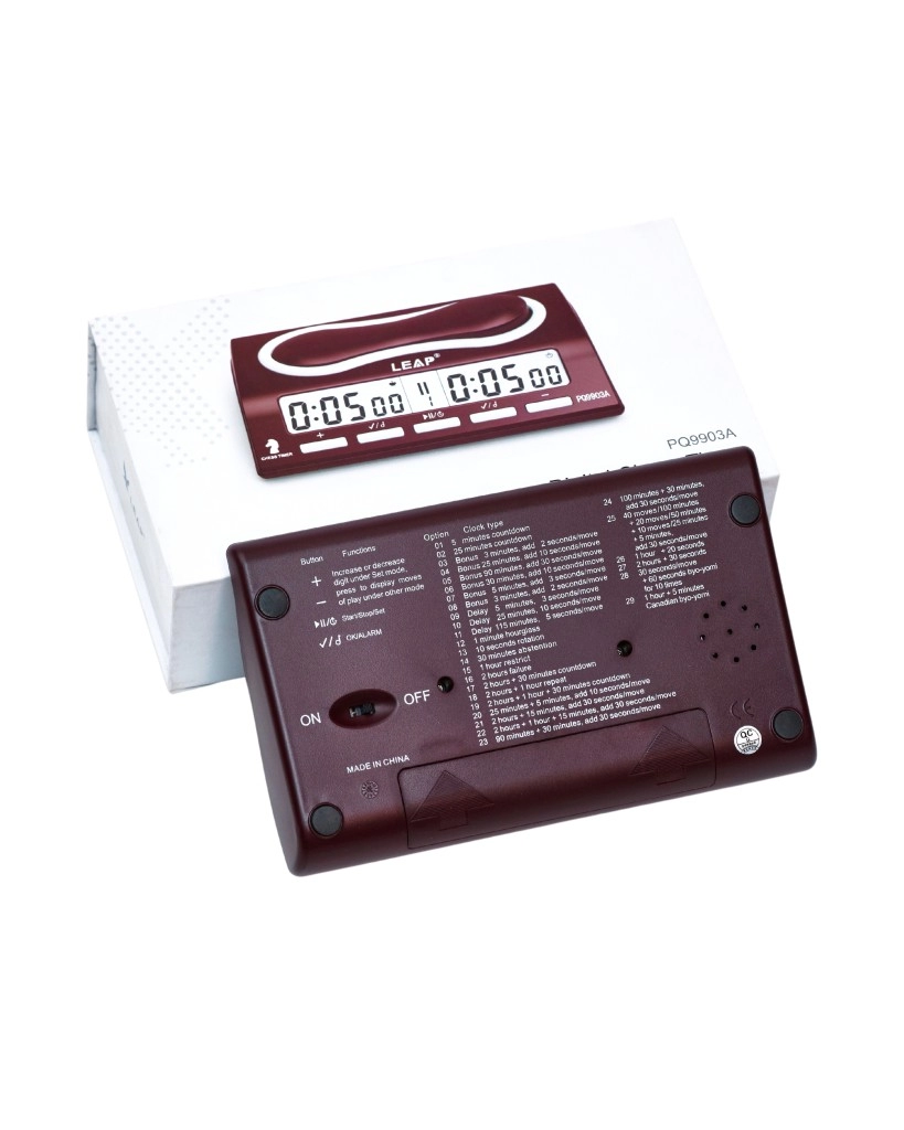 Шахматные часы электронные LEAP PQ 9903