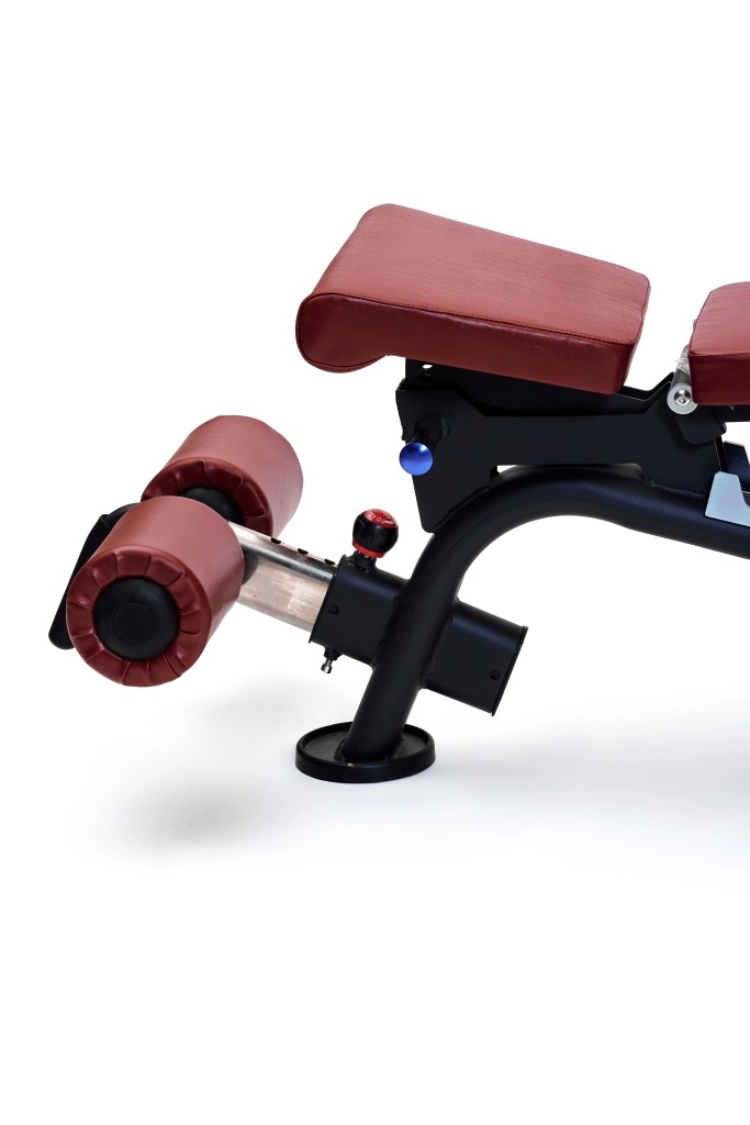 Скамья регулируемая с валиками Hurricane 044