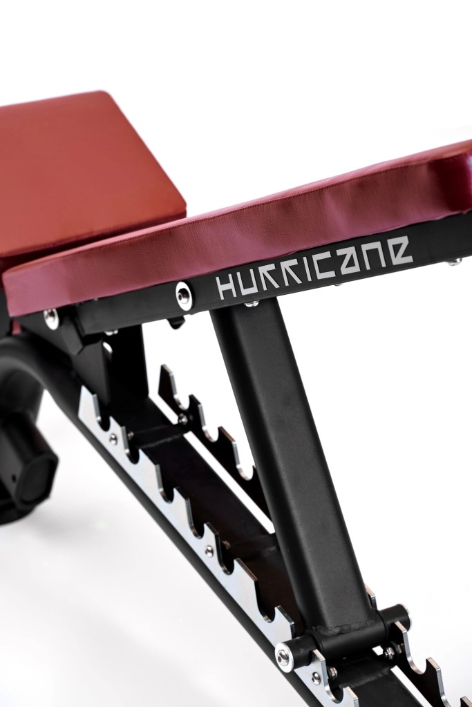 Скамья регулируемая с валиками Hurricane 044