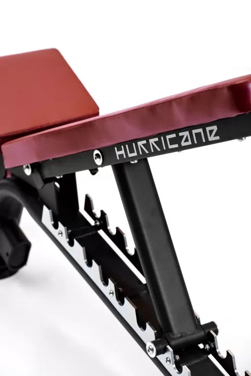 Скамья регулируемая с валиками Hurricane 044