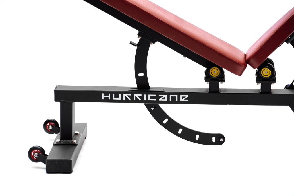 Скамья регулируемая без валиков Hurricane 002