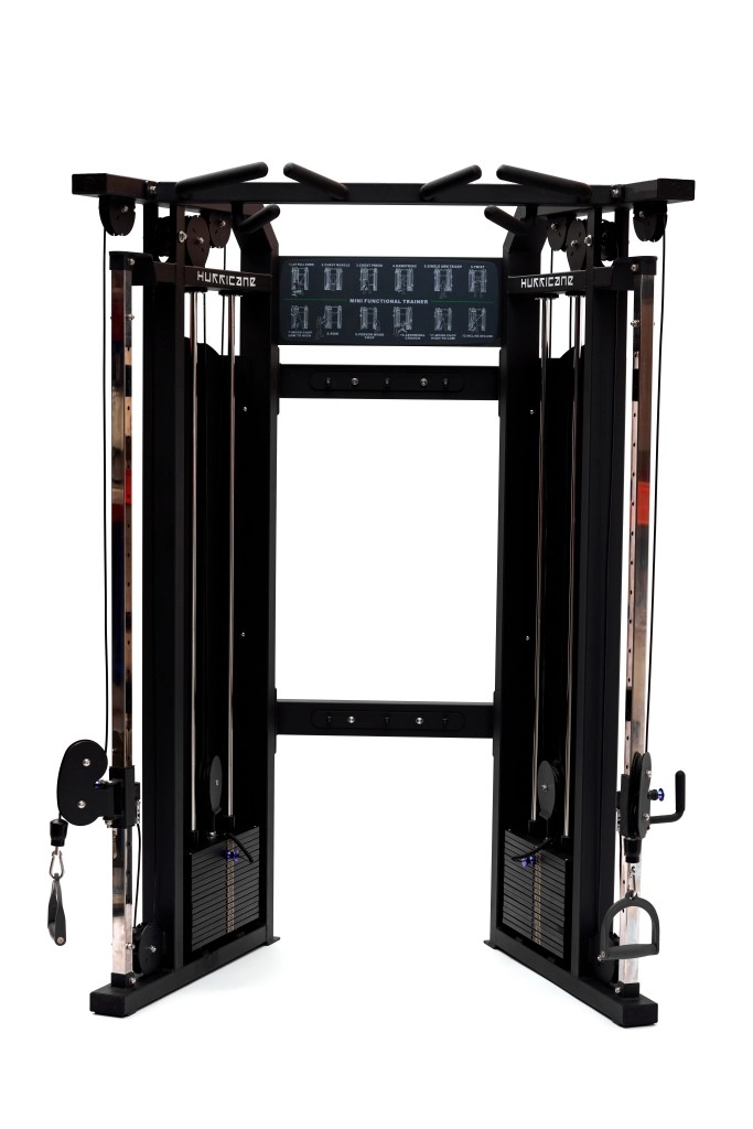 Тренажер Двойная регулируемая тяга Hurricane 036