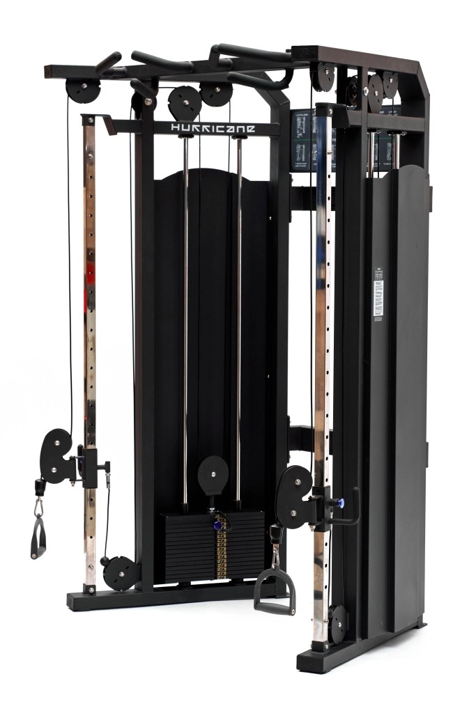 Тренажер Двойная регулируемая тяга Hurricane 036