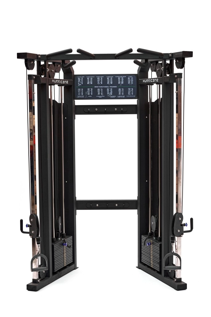 Тренажер Двойная регулируемая тяга Hurricane 036