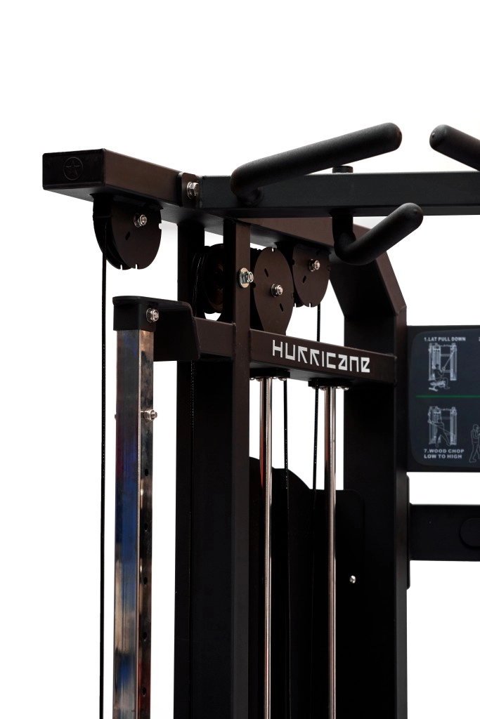 Тренажер Двойная регулируемая тяга Hurricane 036
