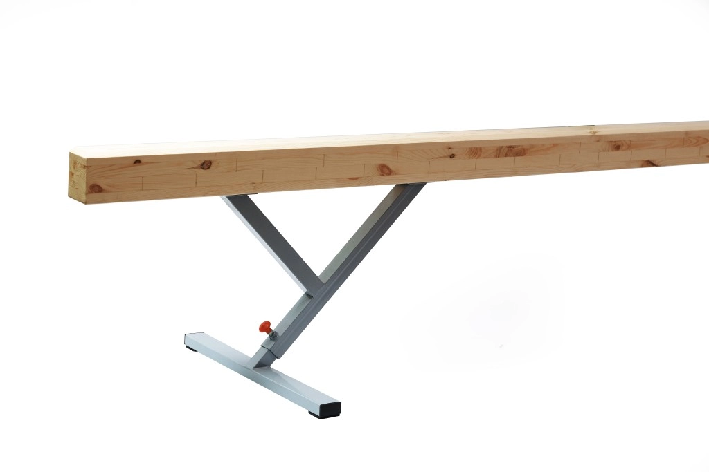 Бревно гимнастическое 5 метров (переменной высоты) Hurricane