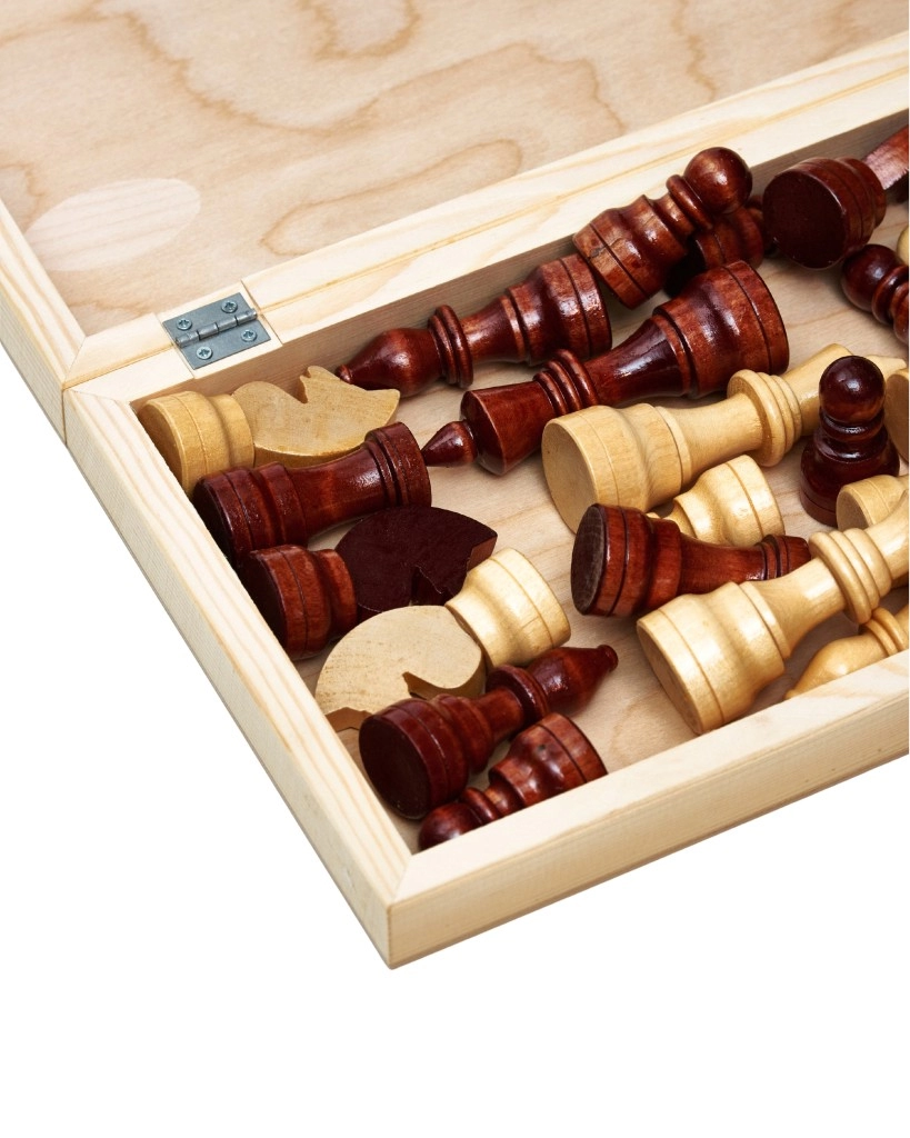 Шахматы гроссмейстерские с доской 430*215*60 мм