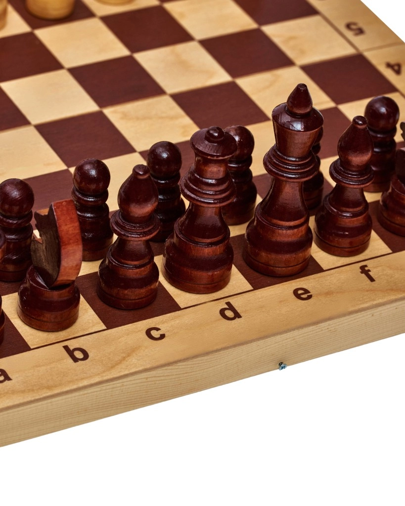 Шахматы гроссмейстерские с доской 430*215*60 мм