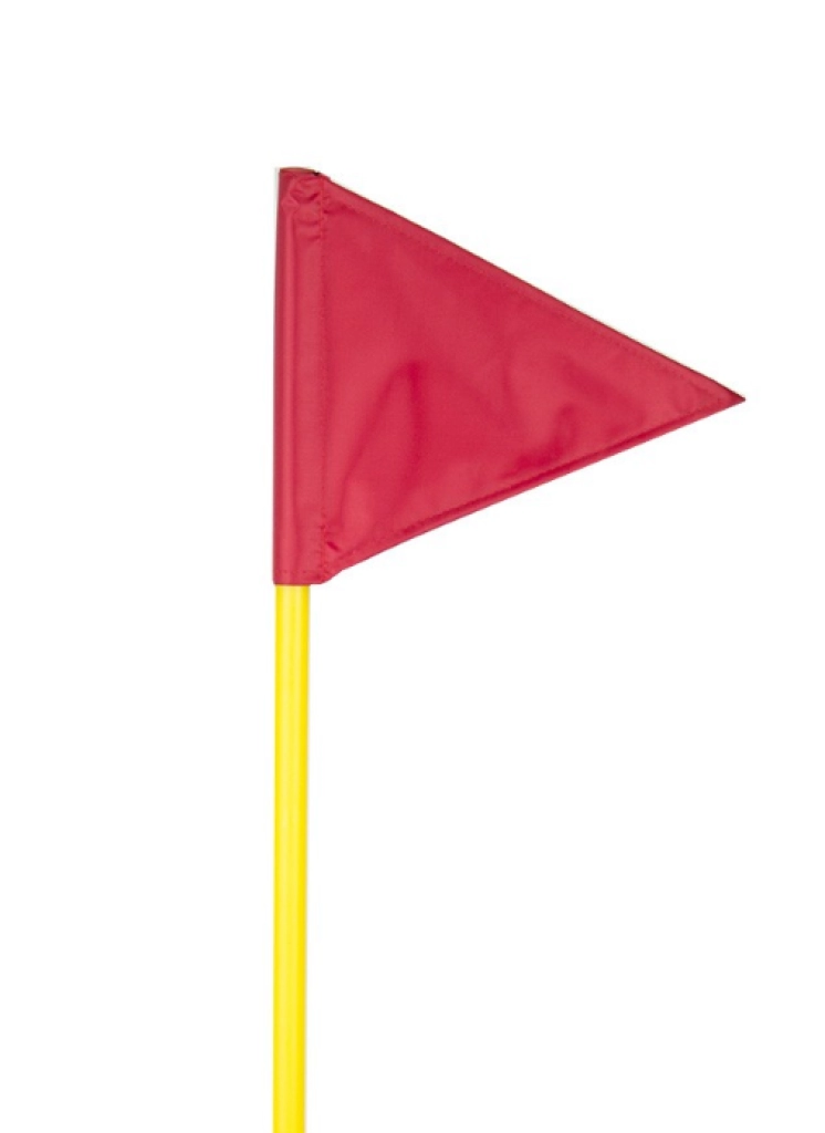 Палка гимнастическая пластиковая 106 см с флажком СТРОМ