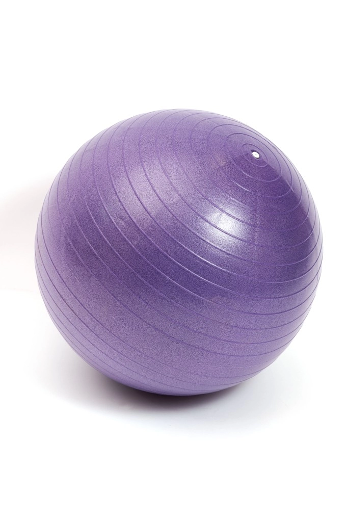 Фитбол Gym Ball 55 см (цвет фиолетовый)