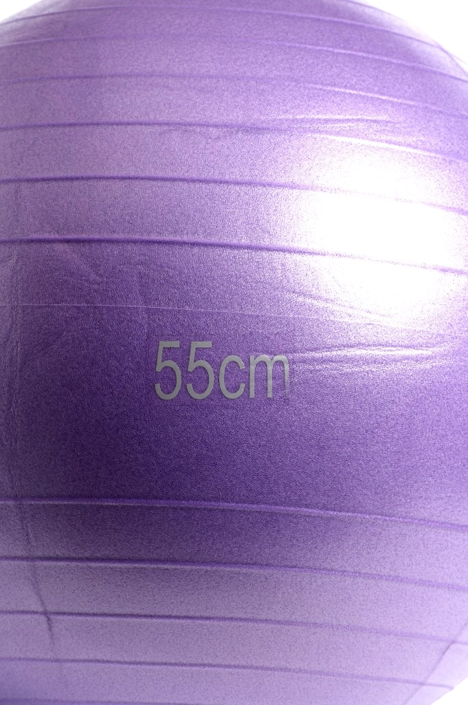 Фитбол Gym Ball 55 см (цвет фиолетовый)