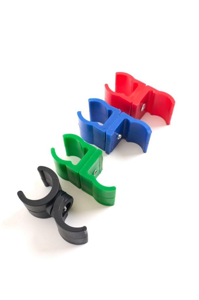 Клипса 2 палка-палка (с крючком)