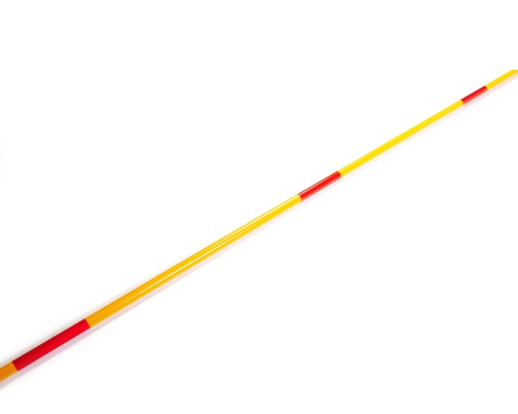 Планка для прыжков в высоту, фибергласс 4 м, с наконечниками Hurricane