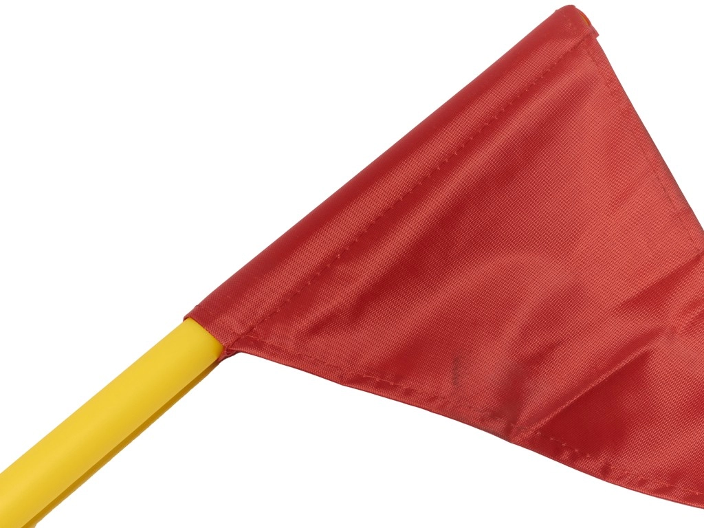 Палка гимнастическая пластиковая 106 см с флажком СТРОМ