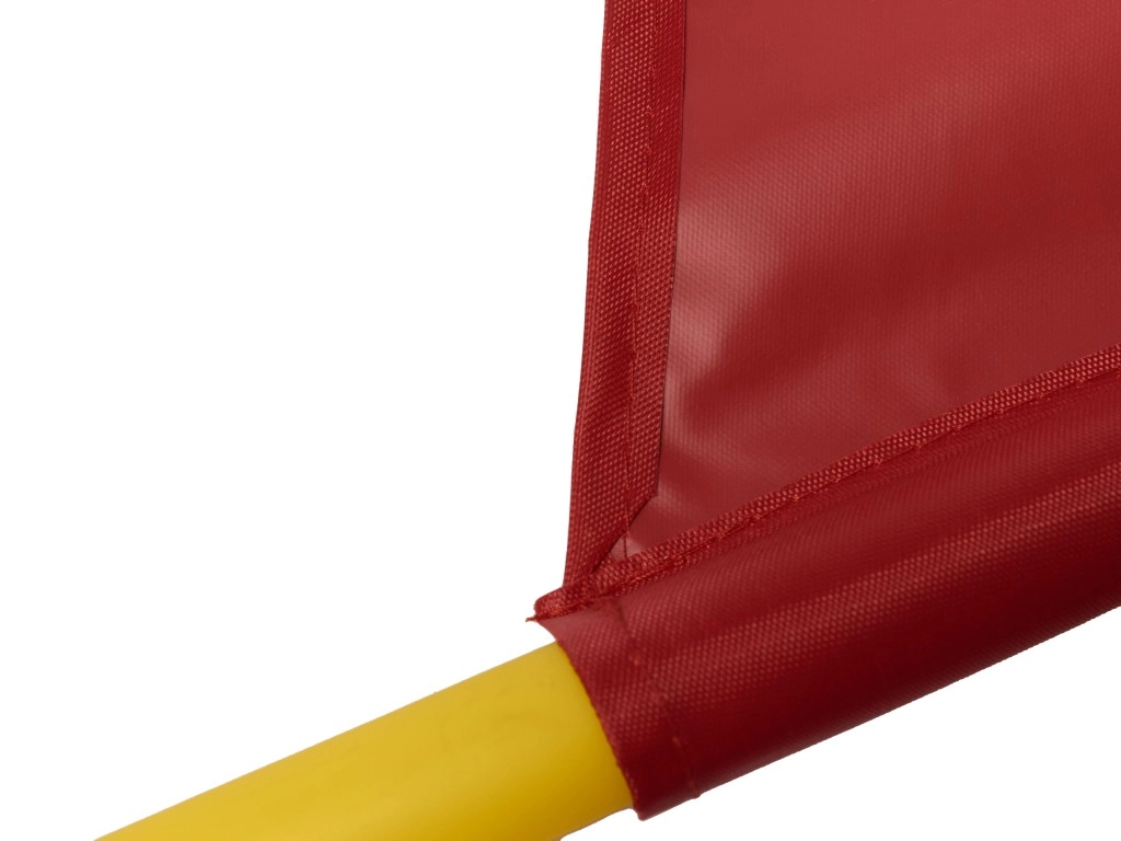 Палка гимнастическая пластиковая 106 см с флажком СТРОМ