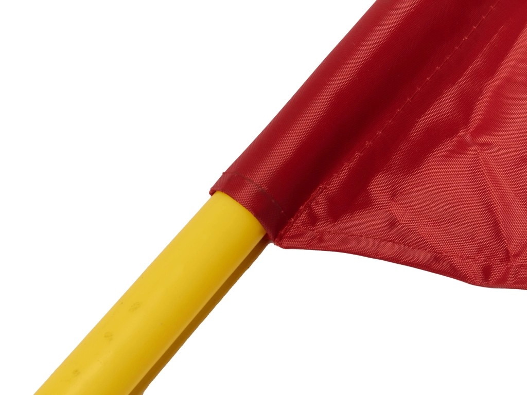 Палка гимнастическая пластиковая 106 см с флажком СТРОМ
