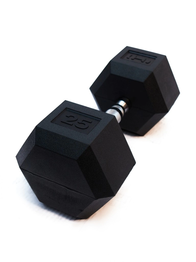 Гантель гексагональная 25 кг Hurricane