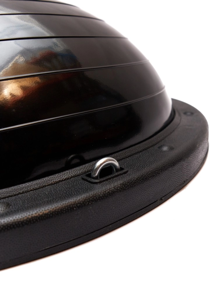 Полусфера "BOSU" с эспандерами, с насосом Hurricane 58см (черный)