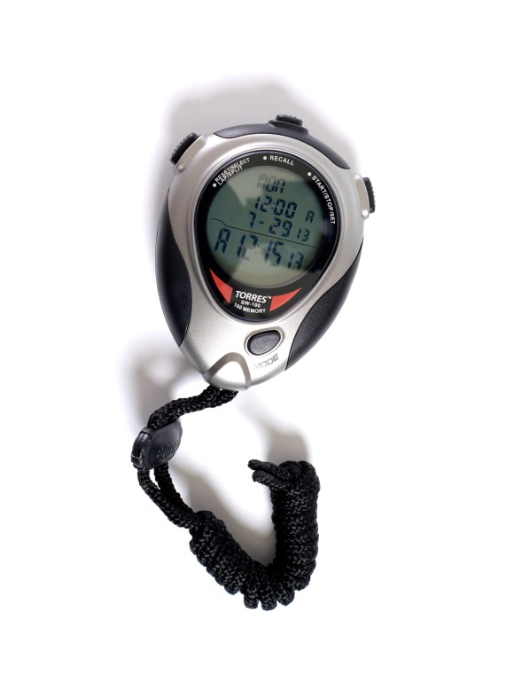 Секундомер проф. "TORRES Professional Stopwatch" 100 яч. пам., таймер, метроном