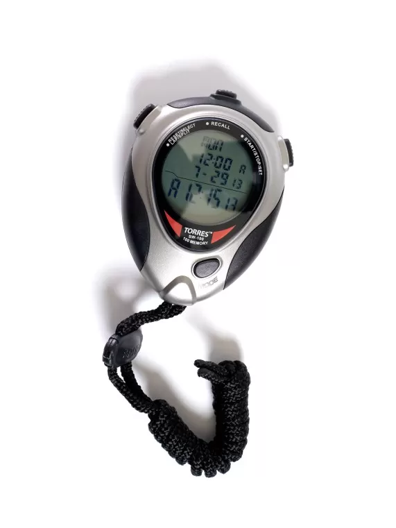 Секундомер проф. "TORRES Professional Stopwatch" 100 яч. пам., таймер, метроном