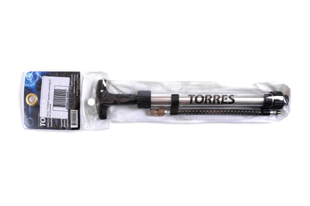 Насос "TORRES" двойного действия,20 см, алюминий, арт. SS5019