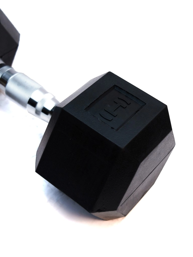 Гантель гексагональная 12,5 кг Hurricane