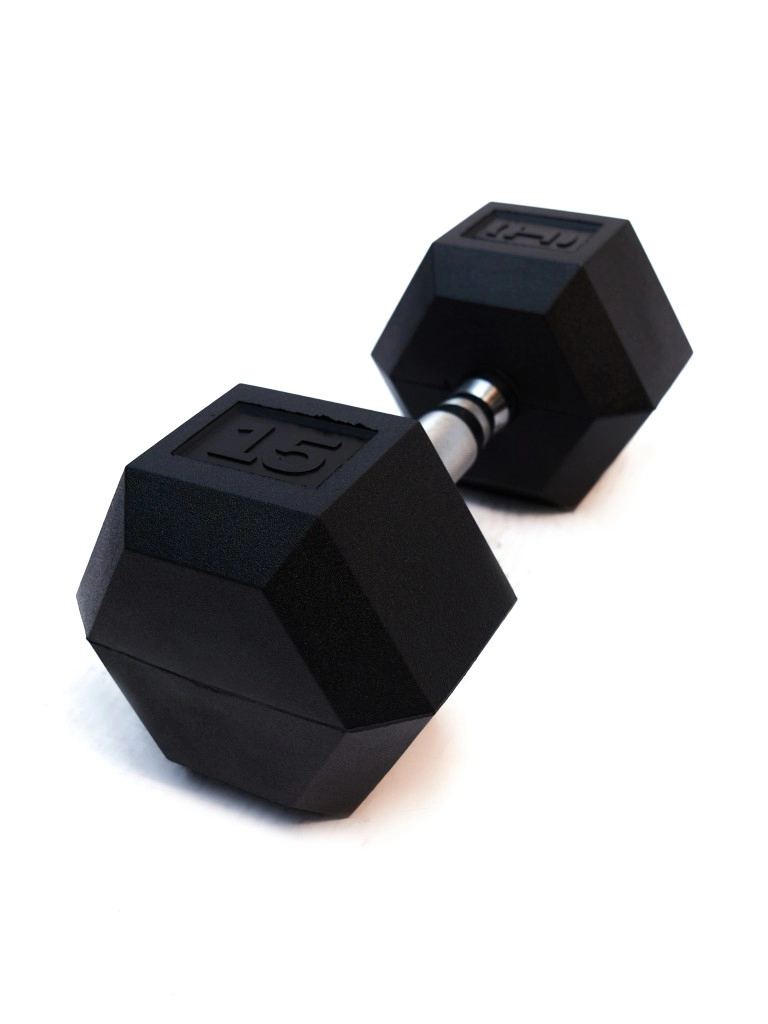 Гантель гексагональная 15 кг Hurricane