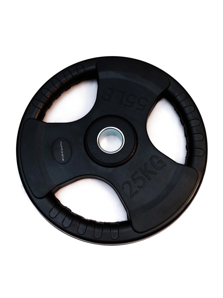 Диск тяжелоатлетический Hurricane (d=50 мм, 25 кг)