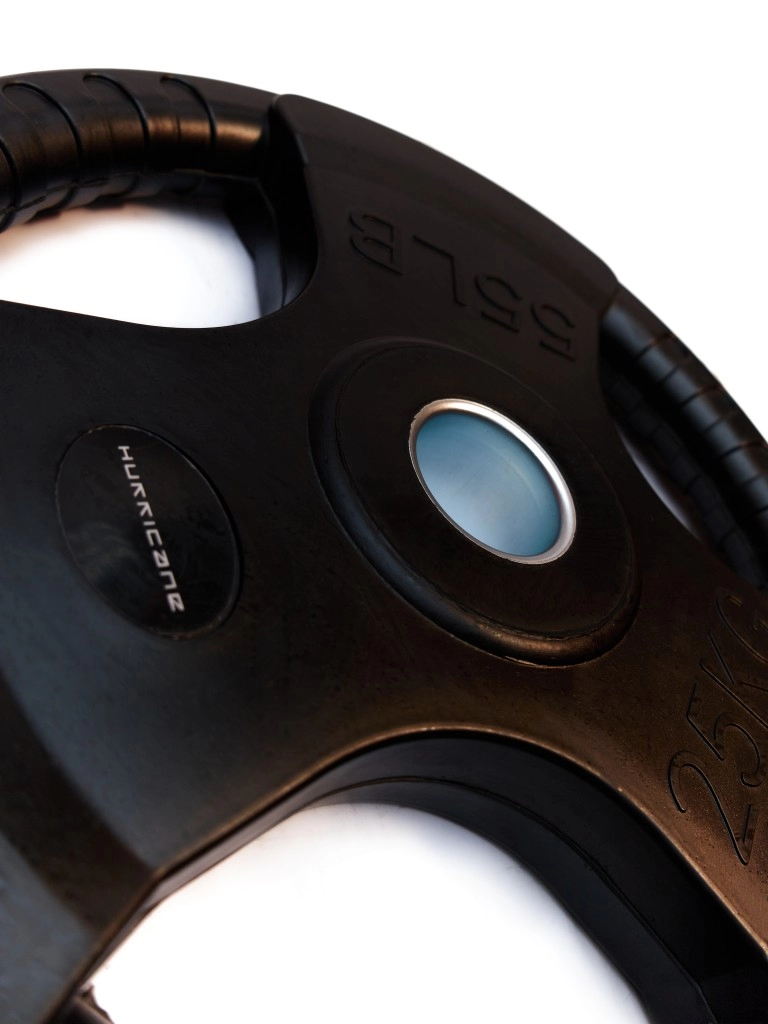 Диск тяжелоатлетический Hurricane (d=50 мм, 25 кг)