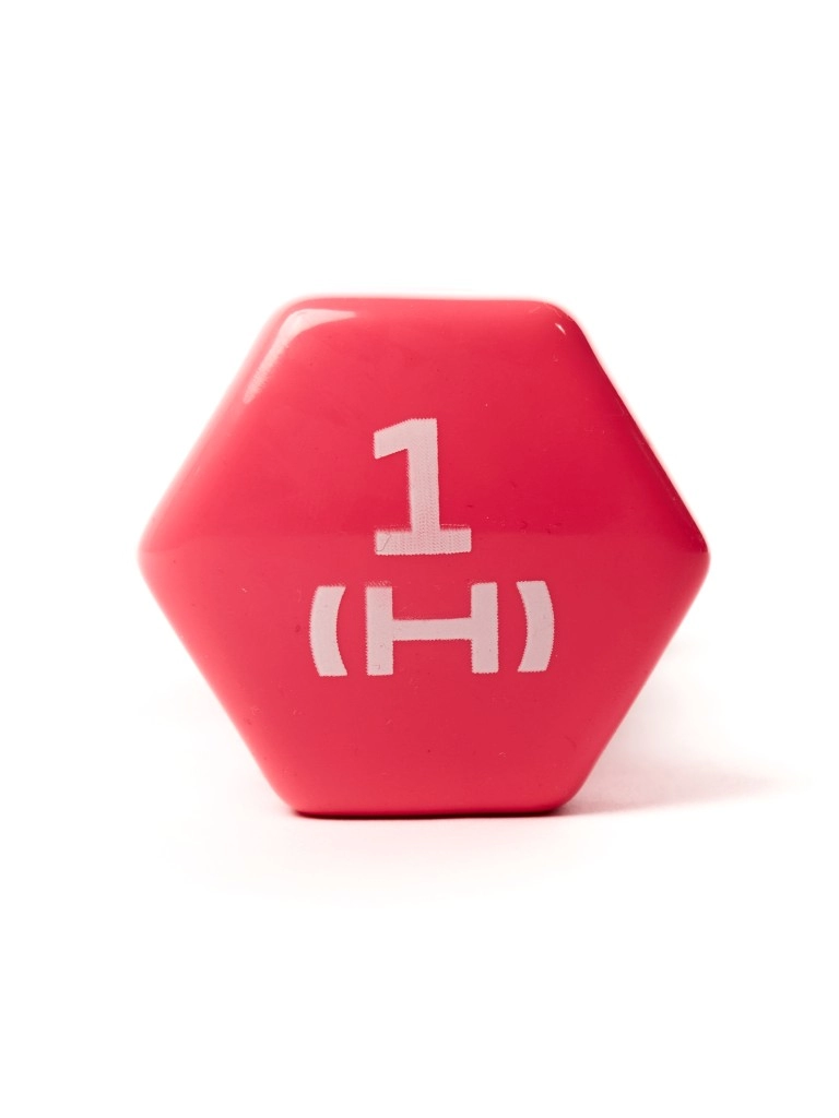 Гантель виниловая Hurricane 1 кг