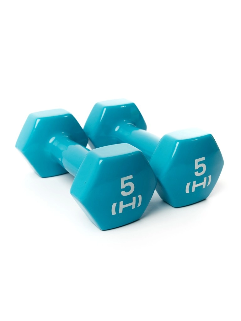 Гантель виниловая Hurricane 5 кг