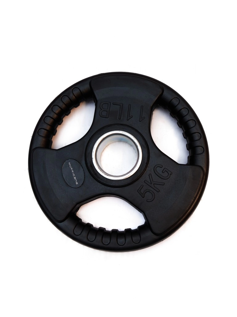 Диск тяжелоатлетический Hurricane (d=50 мм, 5 кг)