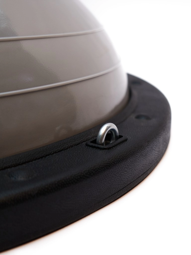 Полусфера "BOSU" с эспандерами, с насосом Hurricane 58см (серый)