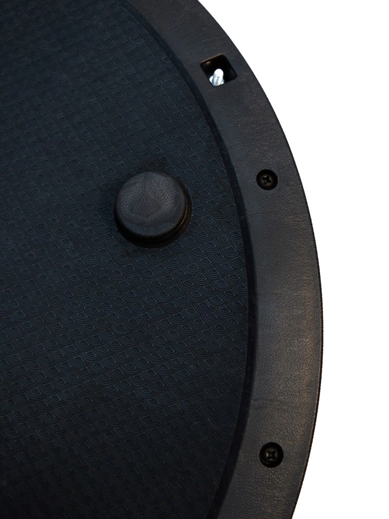 Полусфера "BOSU" с эспандерами, с насосом Hurricane 58см (серый)