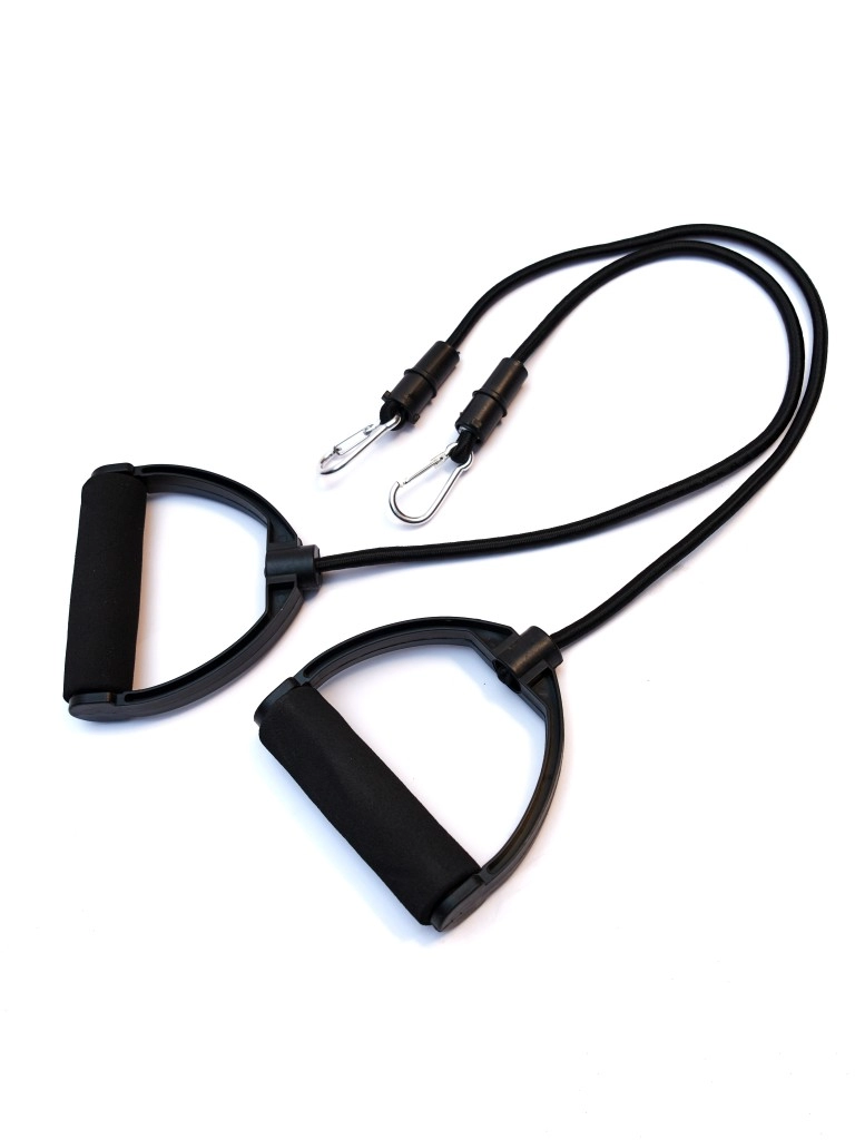 Полусфера "BOSU" с эспандерами, с насосом Hurricane 58см (серый)