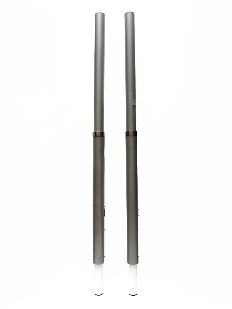 Стойки волейбольные телескопические на стаканах Jinling Sport ZPZ-1A FIVB