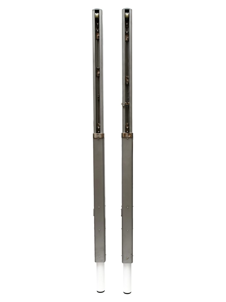 Стойки волейбольные телескопические на стаканах Jinling Sport ZPZ-1A FIVB