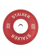 Диск для штанги соревновательный 25 кг Stalker