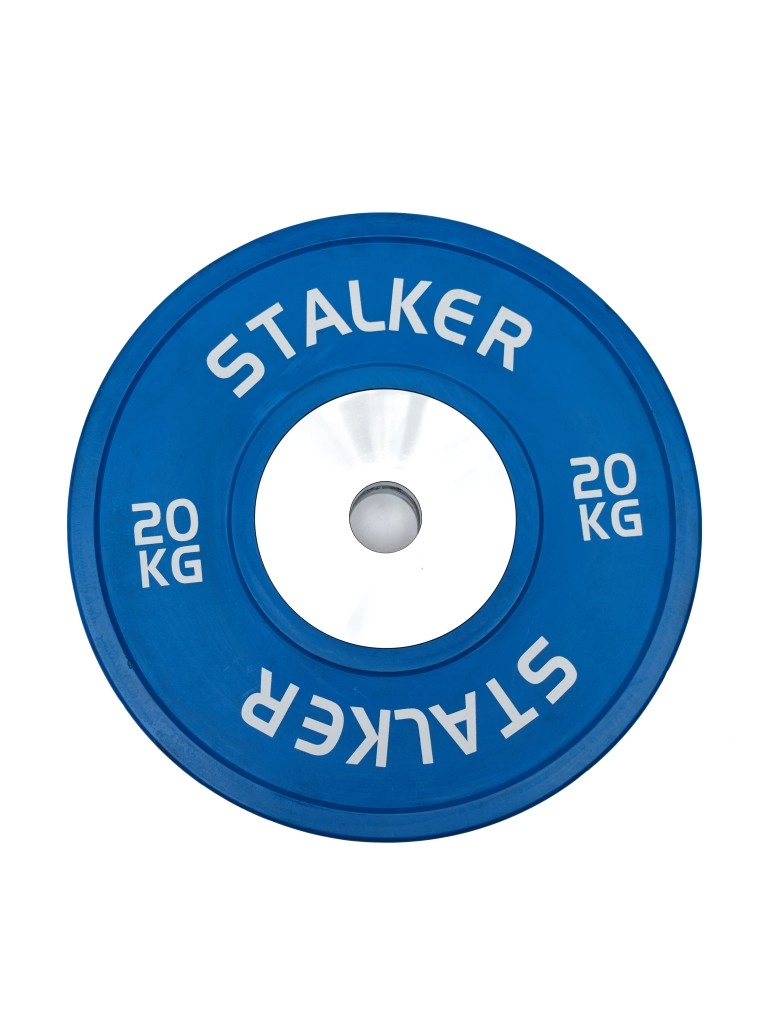 Диск для штанги соревновательный  20 кг Stalker