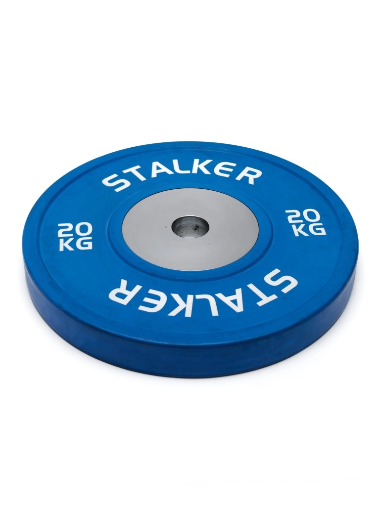 Диск для штанги соревновательный  20 кг Stalker