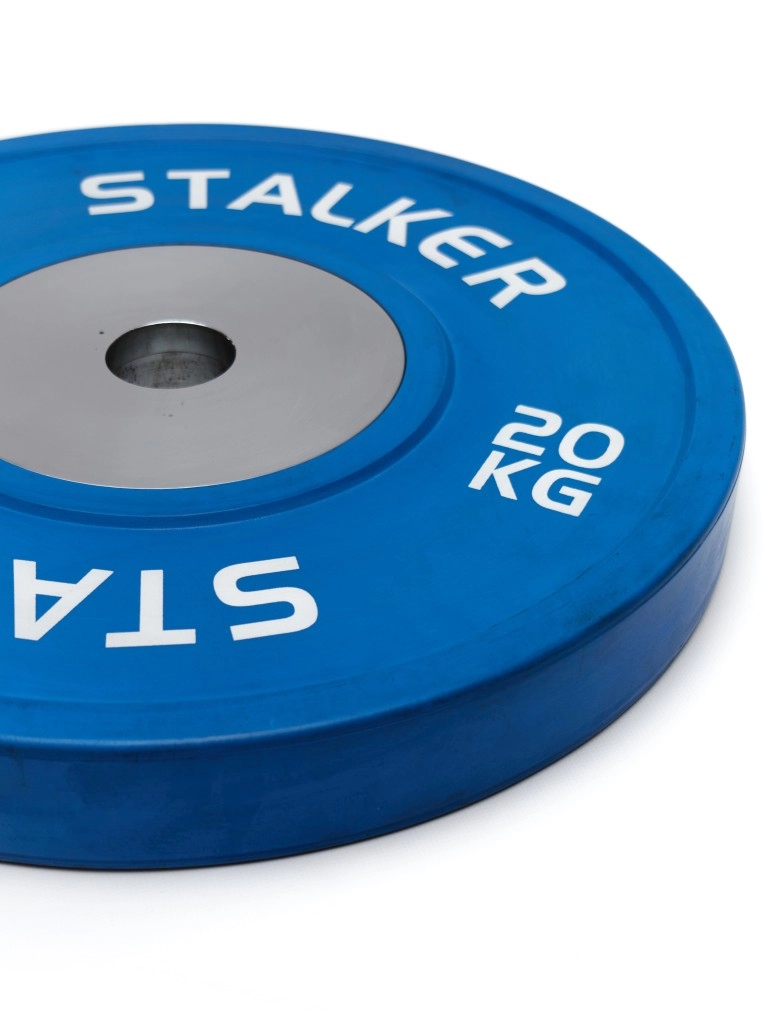 Диск для штанги соревновательный  20 кг Stalker