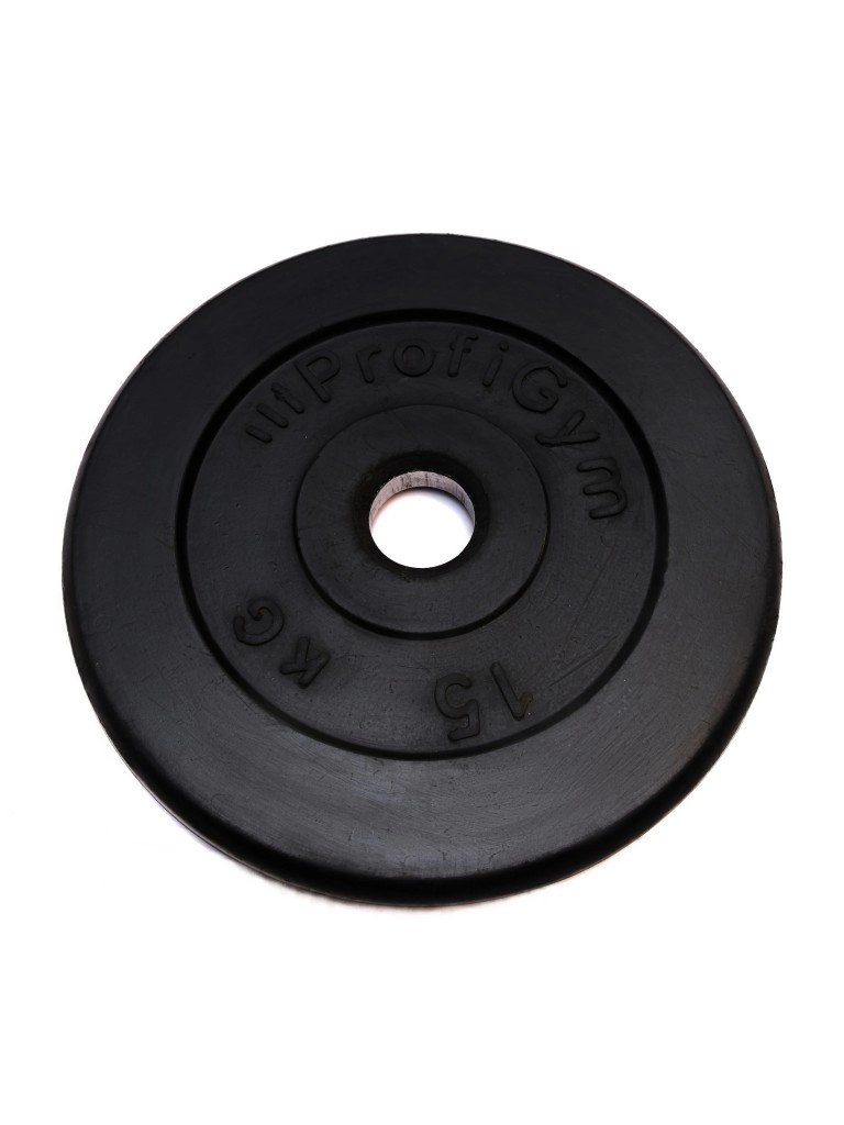 Диски для штанги 15 кг ProfiGym (d=50)