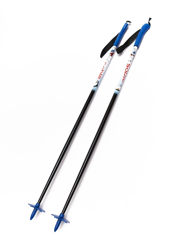 Палки лыжные детские STC 100% стекловолокно 90 см